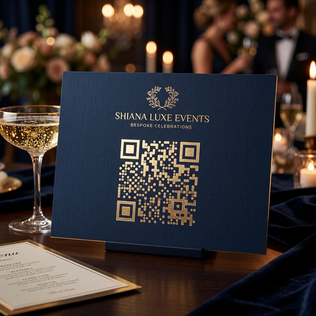 Shiana Luxe Contact QR Code